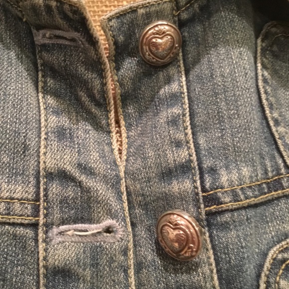 Vintage Brighton Jean Jacket Sm - Picture 6 of 8